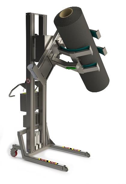 Rollenheber - Elektrische Dreheinheit mit elektrischer Linearklemme (ERU – ELC)