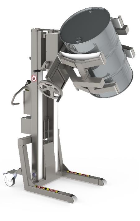 Manuelle Dreheinheit mit manueller Linearklemme