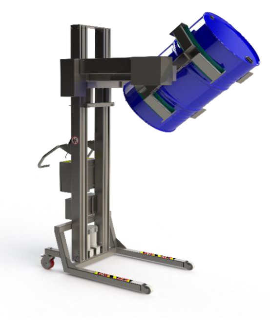 Elektrische Linearklemme mit elektrischer Kippeinheit