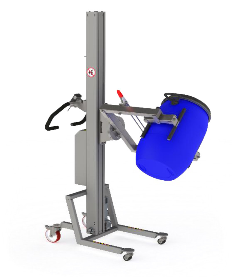 Manelle Klemme mit einfacher Rotationseinheit